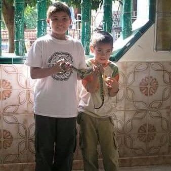 My two boys are almost exactly 3 years apart. I always traveled to Indonesia in December.  This is at the famously so called 