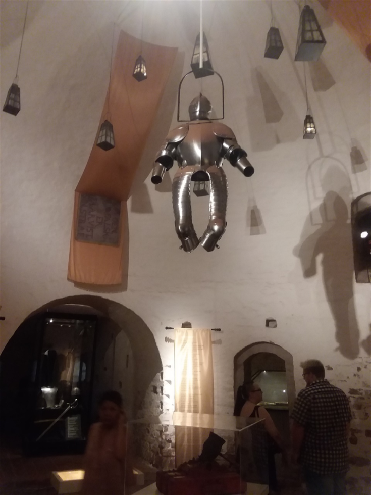 THIS IS IN MALMÖ CASTLE, SWEDEN.