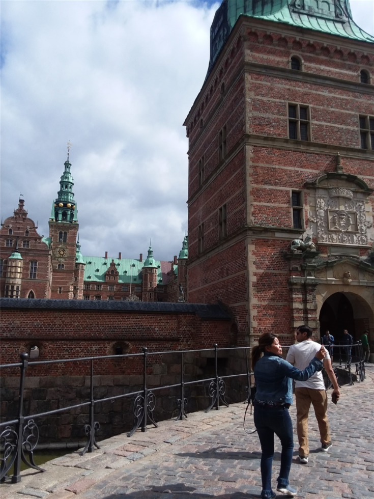 ENTERING KRONBORG CASTLE.