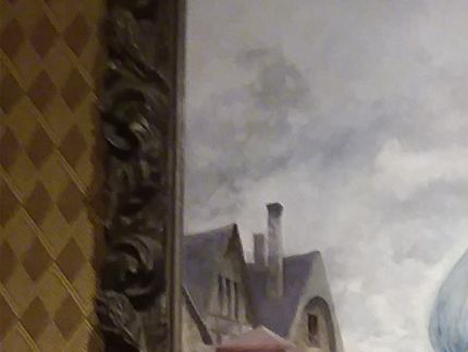I also thought that I should photograph this painting in the Victor Hugo Museum because of how dramatic this painting is.