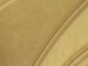 This is the view from the second level balcony in the Royal Chapel at Vincennes with Farida posting a photo or two. .