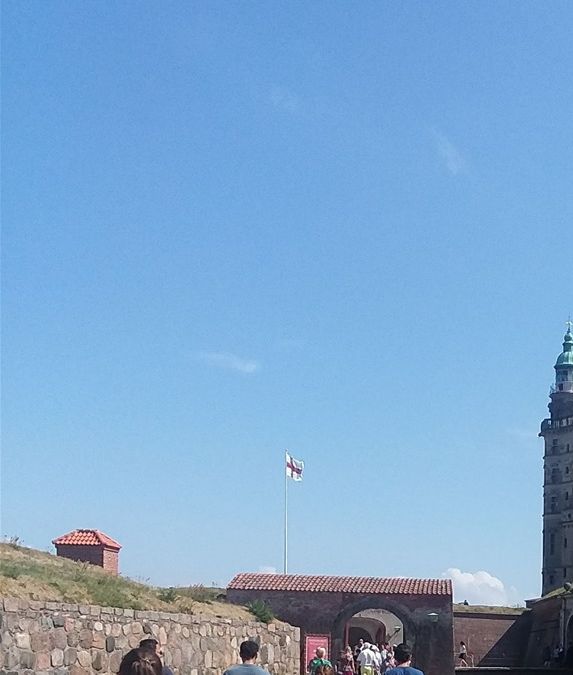 After passing through the first gate, we had this rather long walk passing the moats and arriving at the castle entrance through a rather large courtyard.