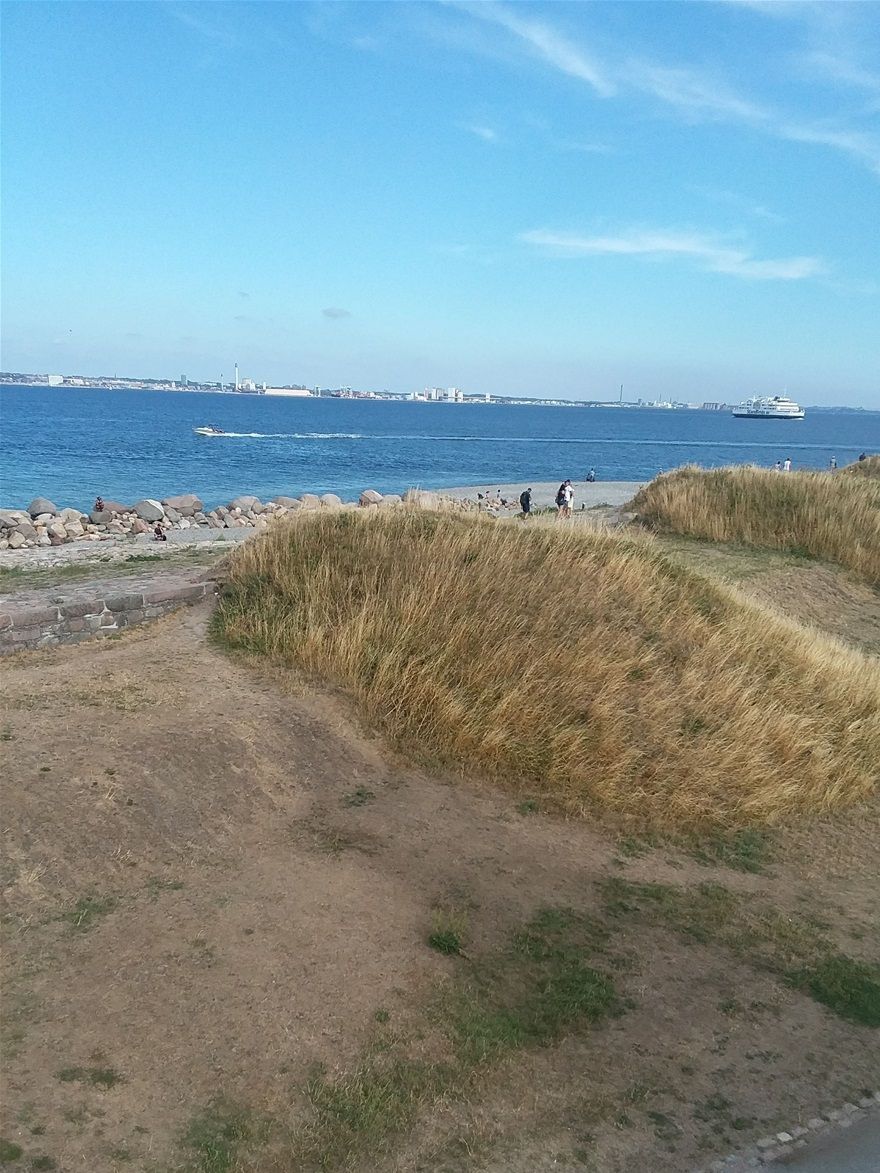 The views of Øresund strait are very beautiful.