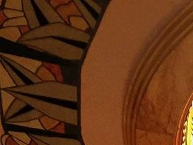Exquisite interior decor of Terminus Chateau restaurant.