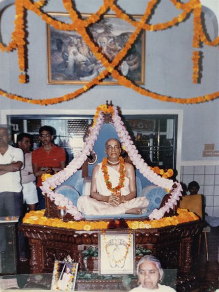 In a Vaishnava Temple Room (ISKCON).