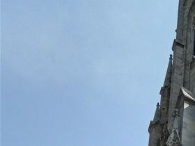 This is Saint Patricks' Cathedral on 5th Avenue in Midtown Manhatten NYC. It was built in a gothic architectural style and was completed in 1878.