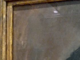 This is a portrait painting of Gertrude Stein painted by Pablo Picasso in Paris. When Gertrude Stein first saw it she said 
