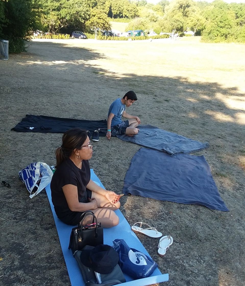 We had a picnic at Roskilde Fjiord.