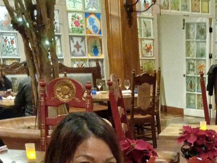Another view in La Plazuela Restaurant at La Fonda Hotel, Old Town Santa Fe. @lafondasantafe