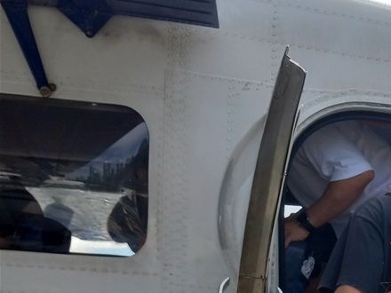 Boarding the seaplane otherwise known as floatplane (Videos can be seen on My Videos page). We are embarking on an aerial tour above the Vancouver Canada metropolitan area.