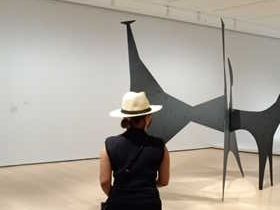 From inside the Whitney Museum Of American Art.