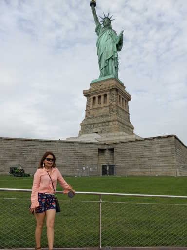 It will cost about $65 for a tour of Liberty Island and Ellis Island. Cruises around Liberty Island and Ellis Island will cost around $34. There is also a Statue Of Liberty Museum here. Although the island is technically within the waters of New Jersey, it is an enclave of New York City's' burrough of Manhatten.